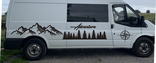 Side decals for ford - 2x,