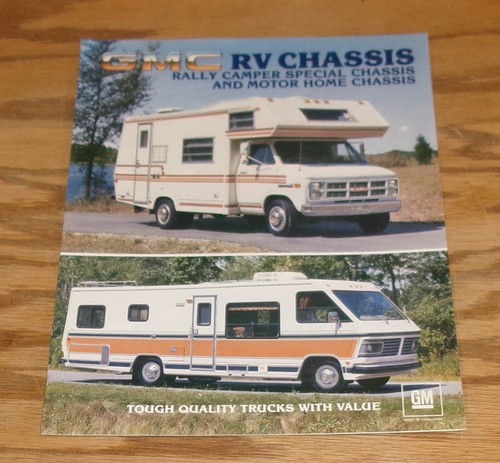 Original 1983 gmc chassis - original, rv